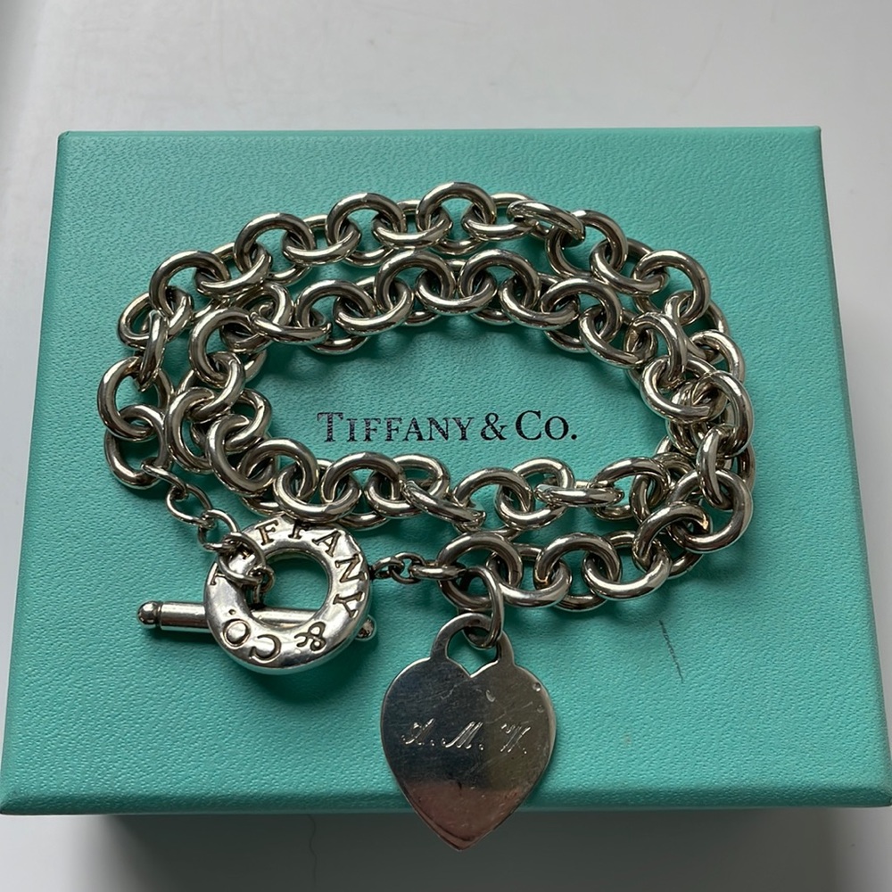 Tiffany choker toggle necklace